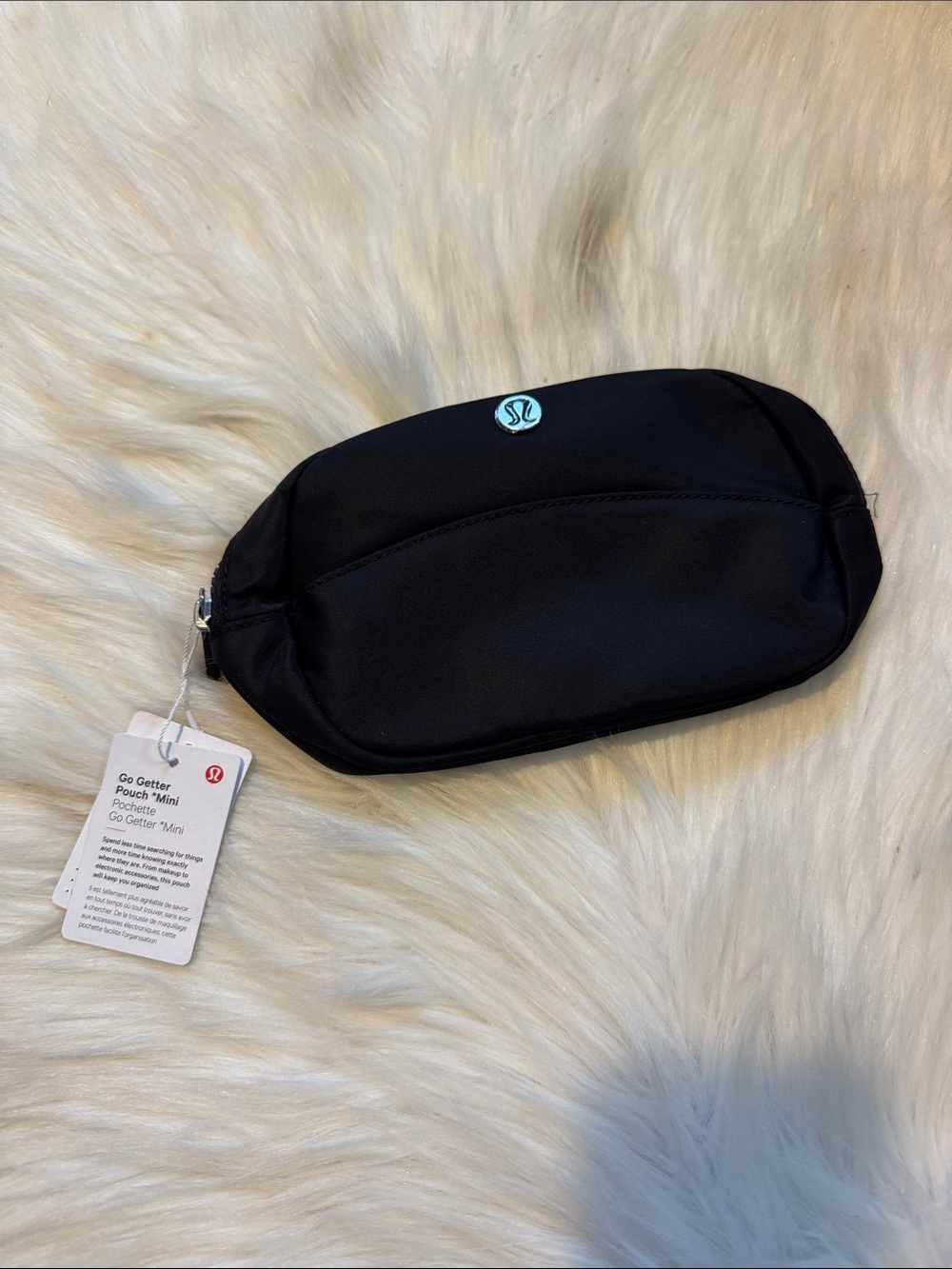 🆕 LULULEMON Go Getter Pouch NWT Black / Silver